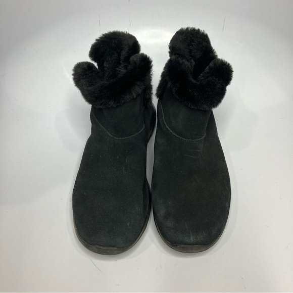 Skechers on the go black suede ankle boots size 9 - Picture 2 of 7